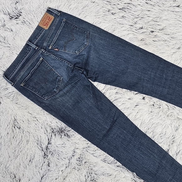 LEVI'S | 710 SUPER SKINNY DISTRESSED JEANS \\ SIZE 27\28 WAIST WOMENS - Picture 7 of 11